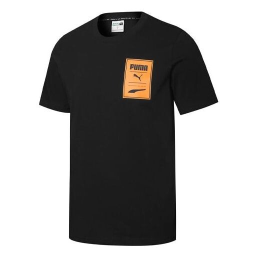 

Футболка recheck pack graphic t-shirt 'black' Puma, черный