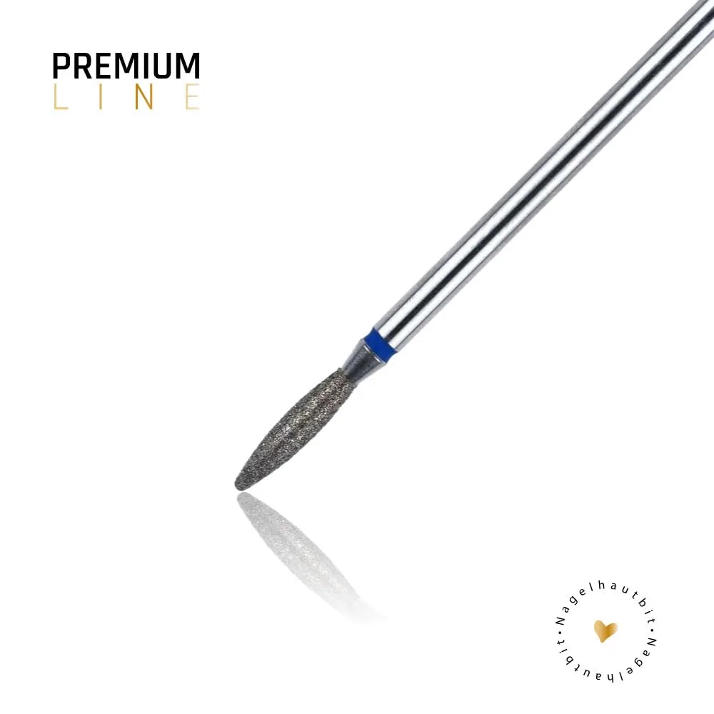 Фреза для аппаратного маникюра Lyins-Nailshop.de, пламя ‎Lynis Nailshop, Flame Diamond Bit