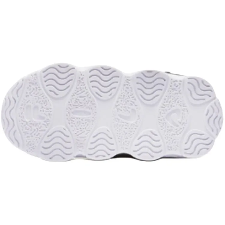 FILA KIDS JAGGER 2 противоскользящие поддерживающие низкие кроссовки для малышей silver/black/red — фото 4