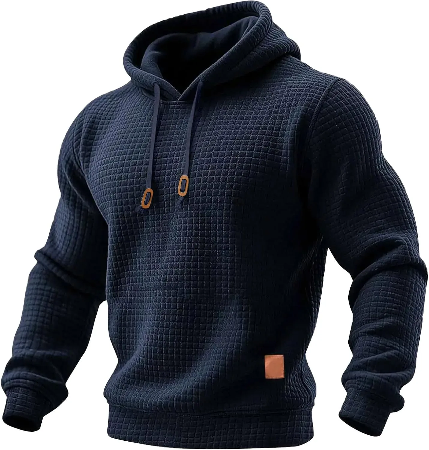 

Мужской свитшот с капюшоном Waffle, M-3XL