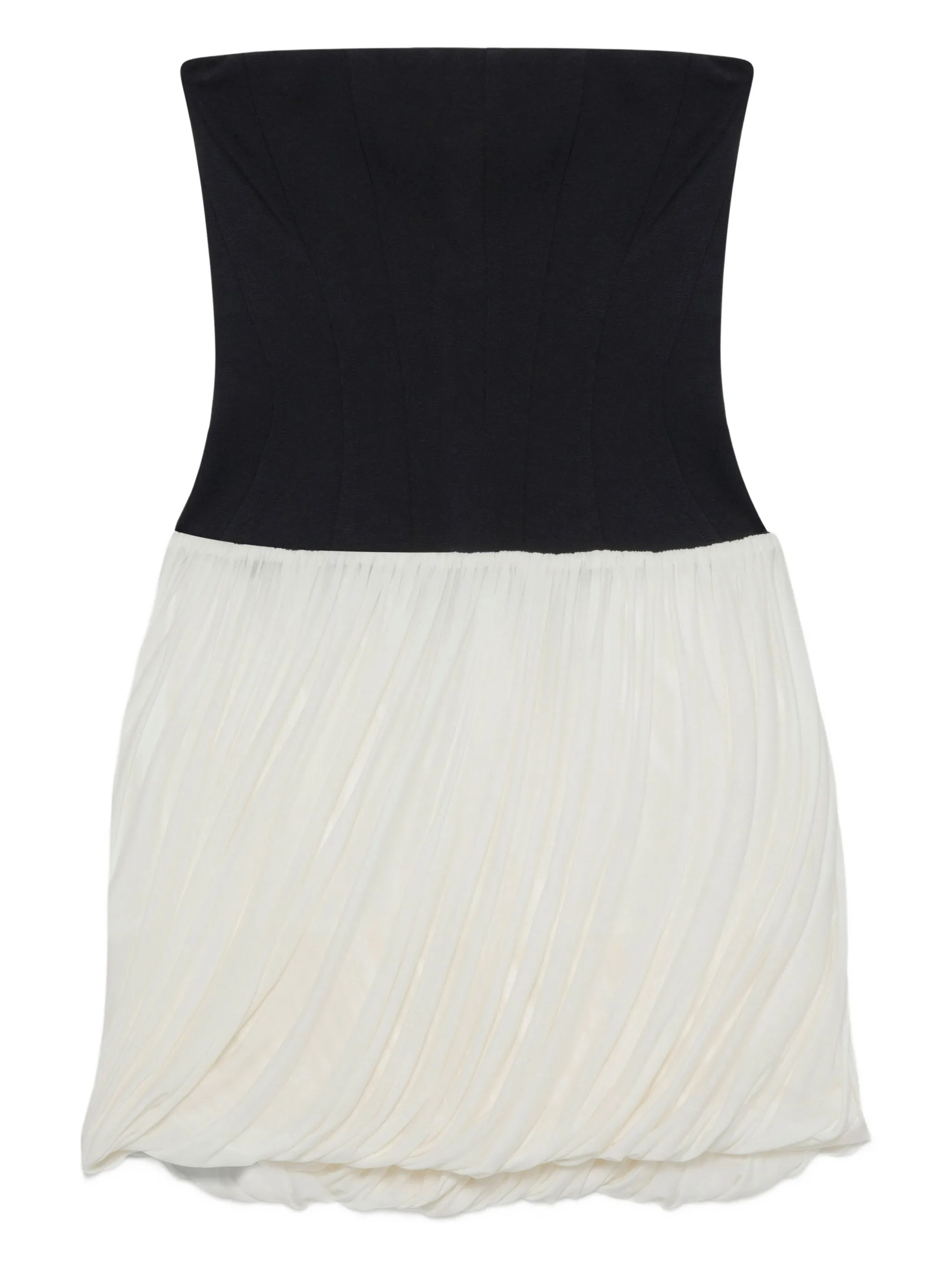 

Драпированное платье Джози без бретелек Simkhai, черный