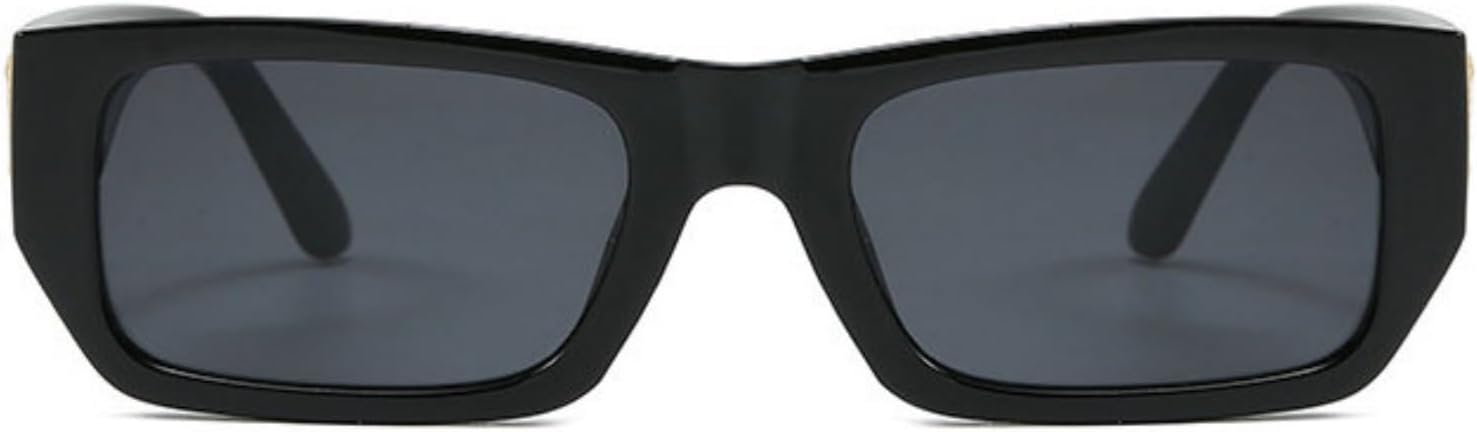 

Солнцезащитные очки Willochra в стиле ретро, ​​прямоугольные, для женщин, маленькие, стильные, винтажные, в стиле 90-х, модные, с толстыми линзами и узким градиентом, C1