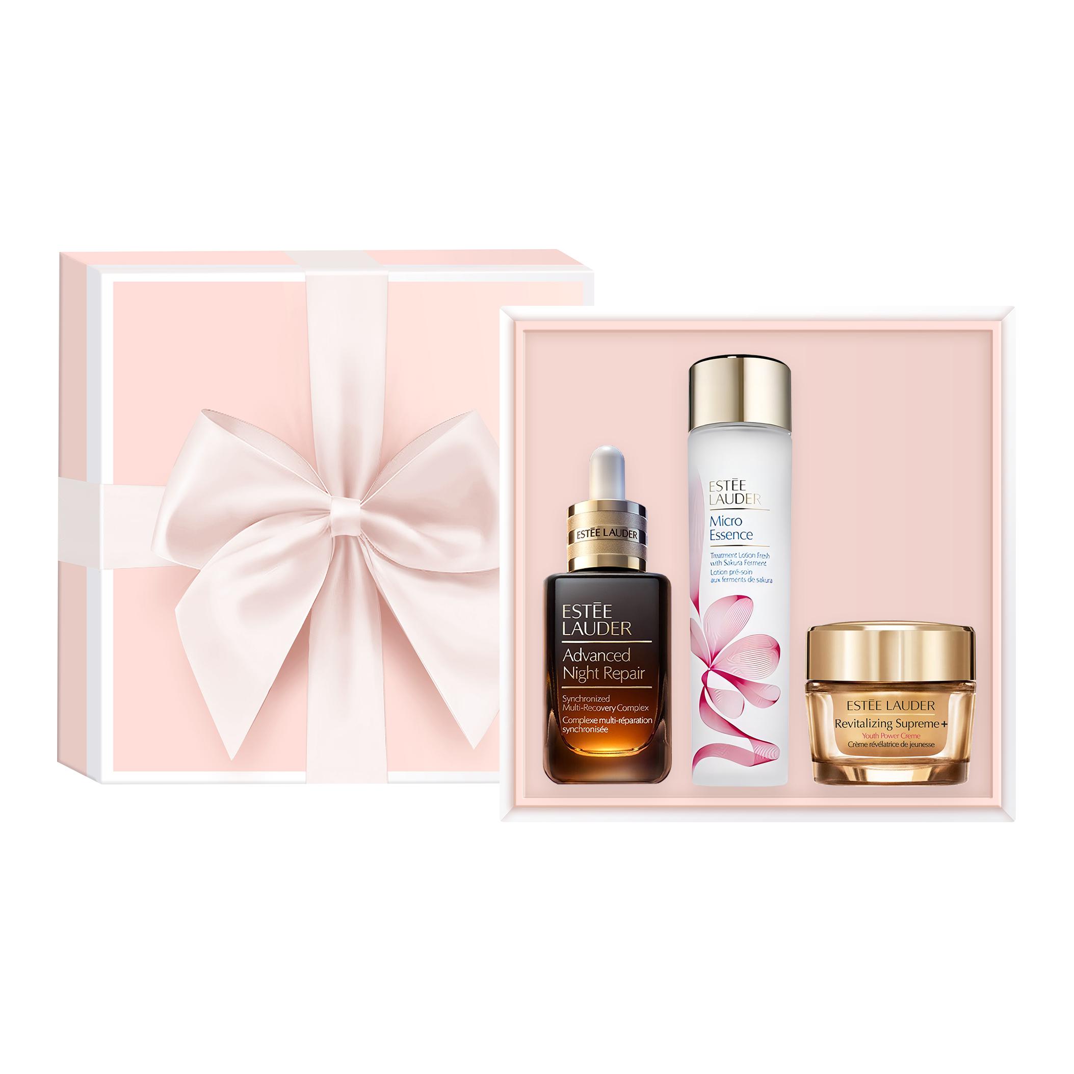 Подарочный набор Estée Lauder: сыворотка, 50 мл + лосьон с ферментами сакуры, 200 мл + увлажняющий крем, 75 мл — фото 2