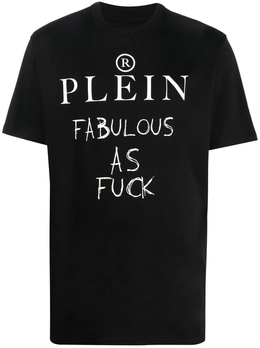 

Футболка с надписью Philipp Plein, черный