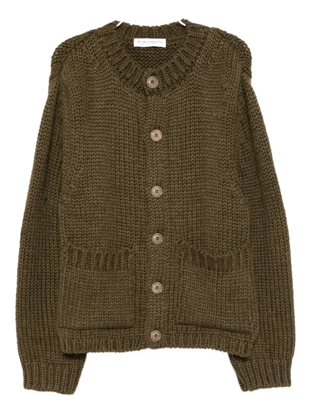 

Кардиган Over OUR LEGACY, зеленый
