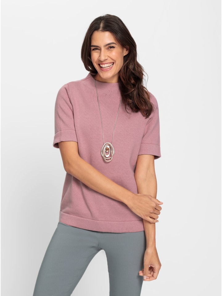 

Свитер с воротником-стойкой в цвете гортензии WITT WEIDEN