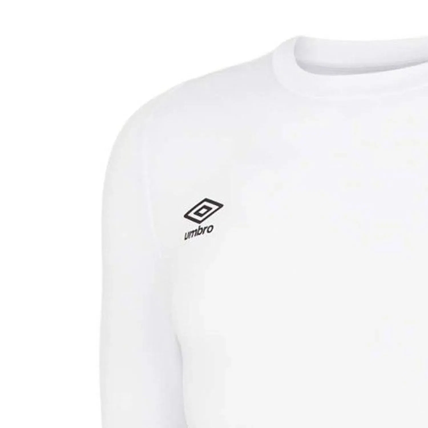 Детская футболка с длинным рукавом Umbro, белый — фото 3