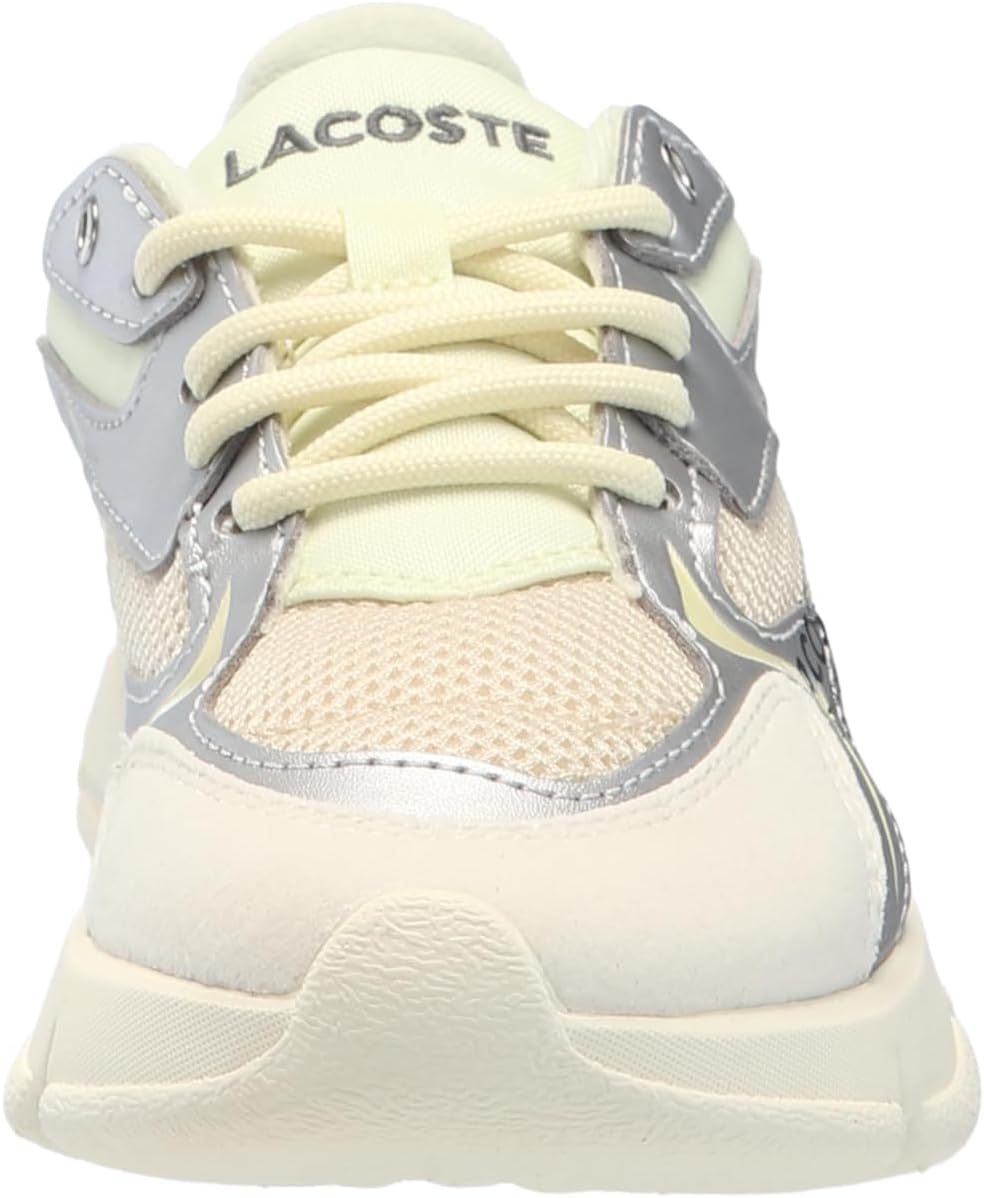 Laceste Baby-Boy's Infant's L003 Neo кроссовки Lacoste, Light Brown/Light Yellow — фото 2