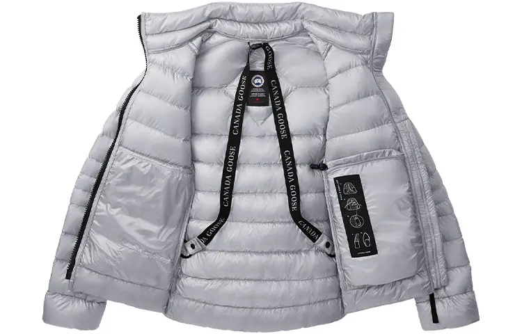 Canada Goose Куртка пуховая Cypress Series женская Серебристая берёза, Silver Birch — фото 4