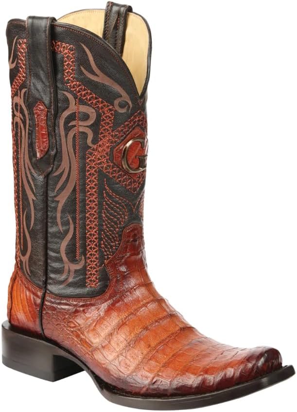 

Мужские экзотические ковбойские сапоги El General из брюха каймана - Коньяк 45520 Generic