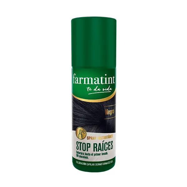 

Спрей для подкраски корней Spray Stop Raíces Farmatint, цвет negro