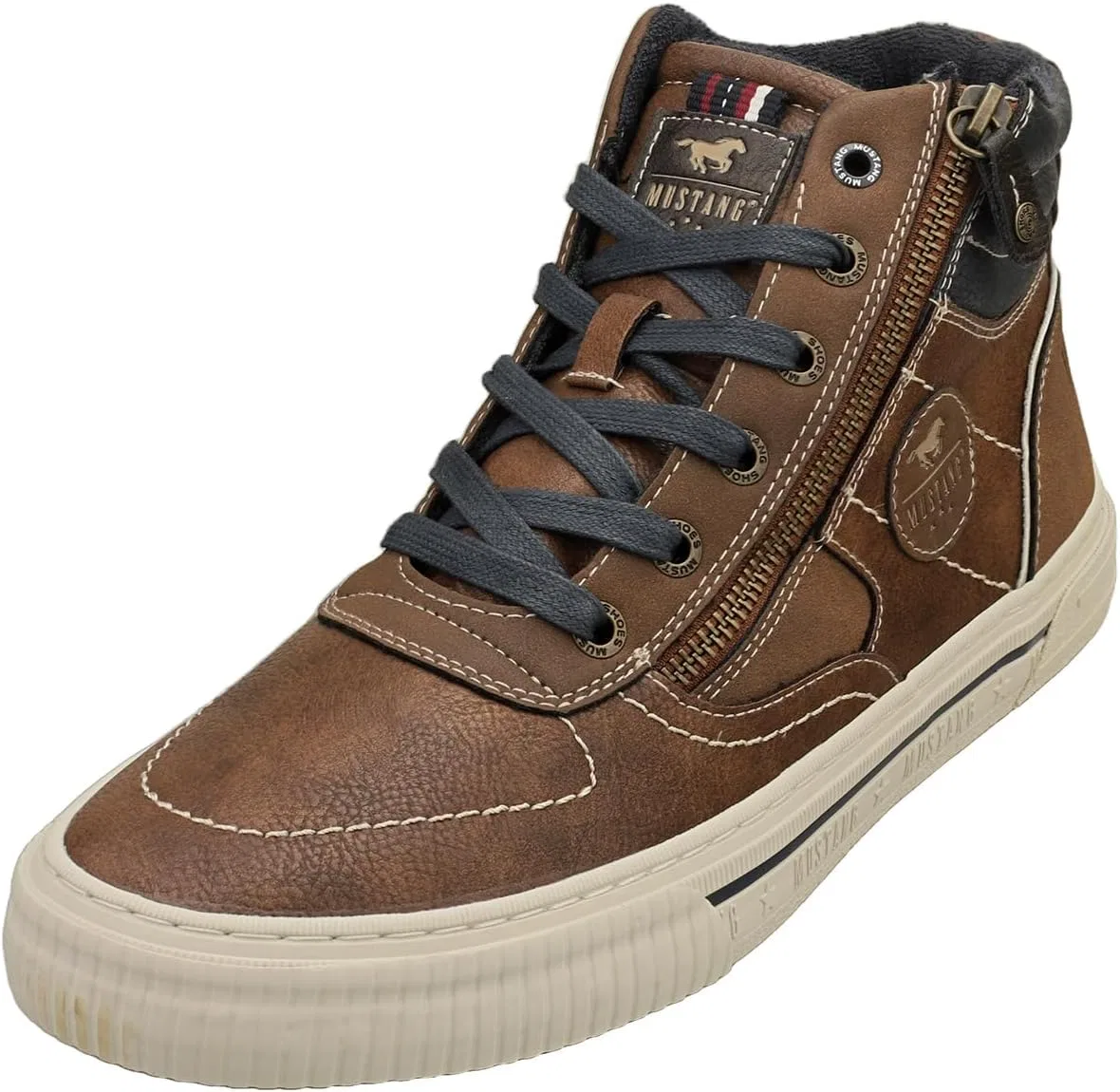 Мужские высокие кроссовки MUSTANG, Brown (Rust)