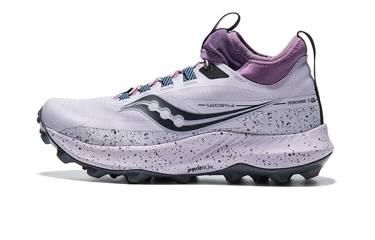 

Кроссовки Peregrine 13 Peregrine Falcon 13 женские с низким верхом, фиолетовые Saucony