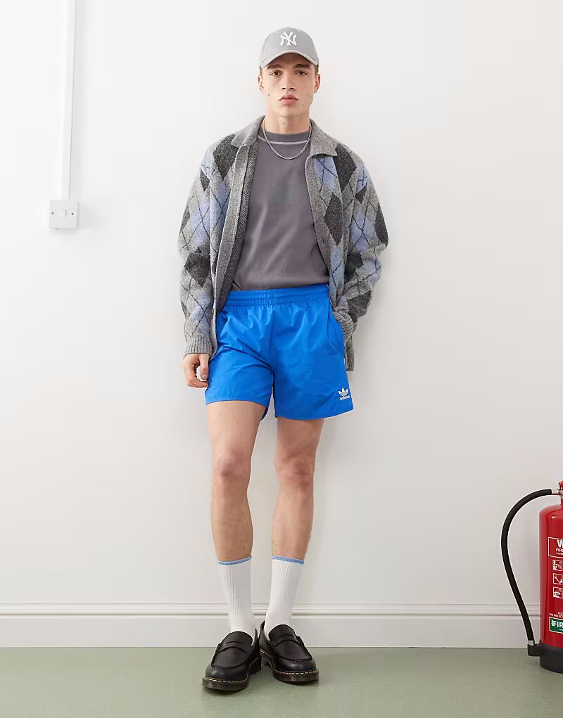 

Шорты Adidas Originals sprinter синего цвета