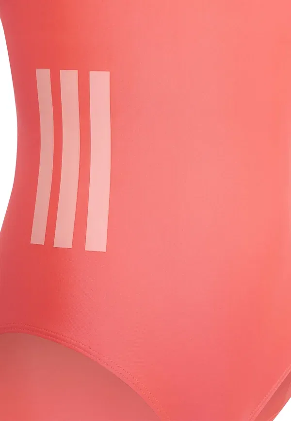 Купальник детский Adidas Performance 3 stripes bold swimsuit, солнечный турбо/замороженный турбо — фото 4