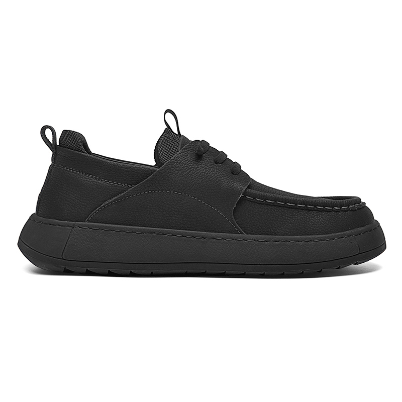 SEPTWOLVES Повседневные кожаные туфли мужские коричневые, цвет Brown (Standard Leather Shoe Size) — фото 4