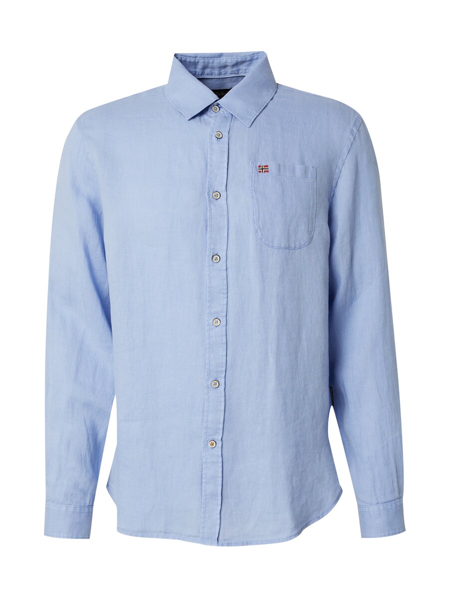 

Рубашка на пуговицах классического кроя NAPAPIJRI, Light blue