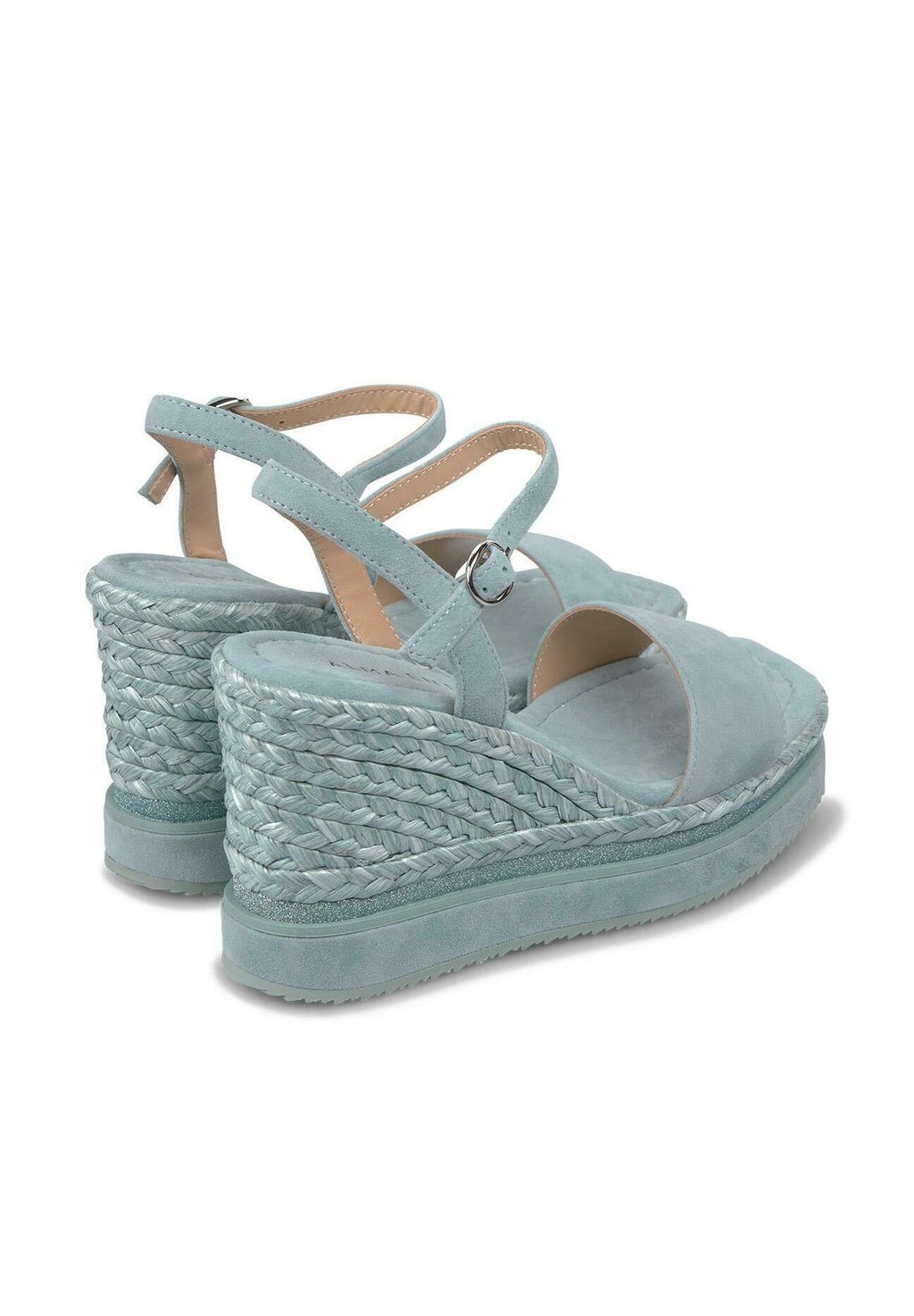 Босоножки на танкетке Espadrilles Alma en Pena, цвет Azul Jaspeado — фото 4