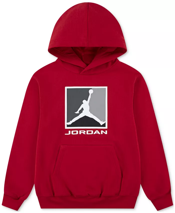 

Базовый худи для мальчиков 8-20 Essentials Baseline Jordan, красный