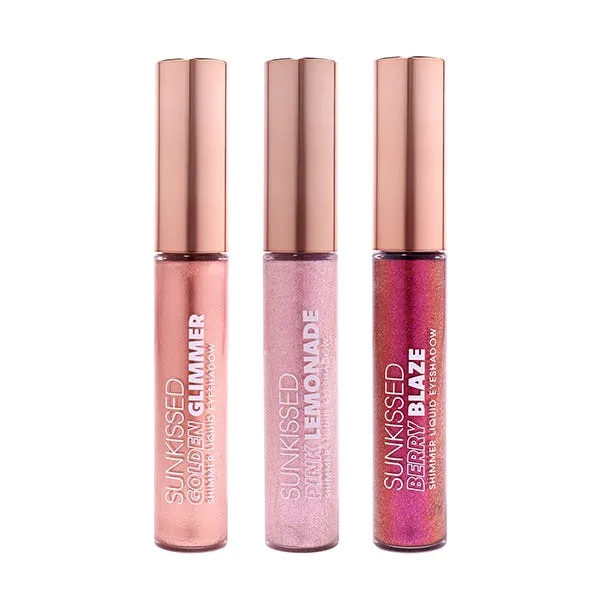 Тени для век SUNKISSED Shimmer Liquid Eyeshadow 1 шт