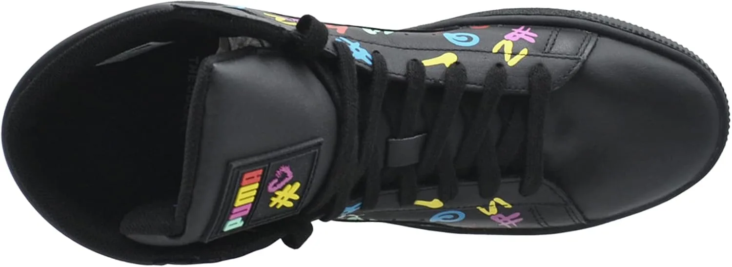Кроссовки PUMA Basket Mid Bradley Theodore Black, черный — фото 3