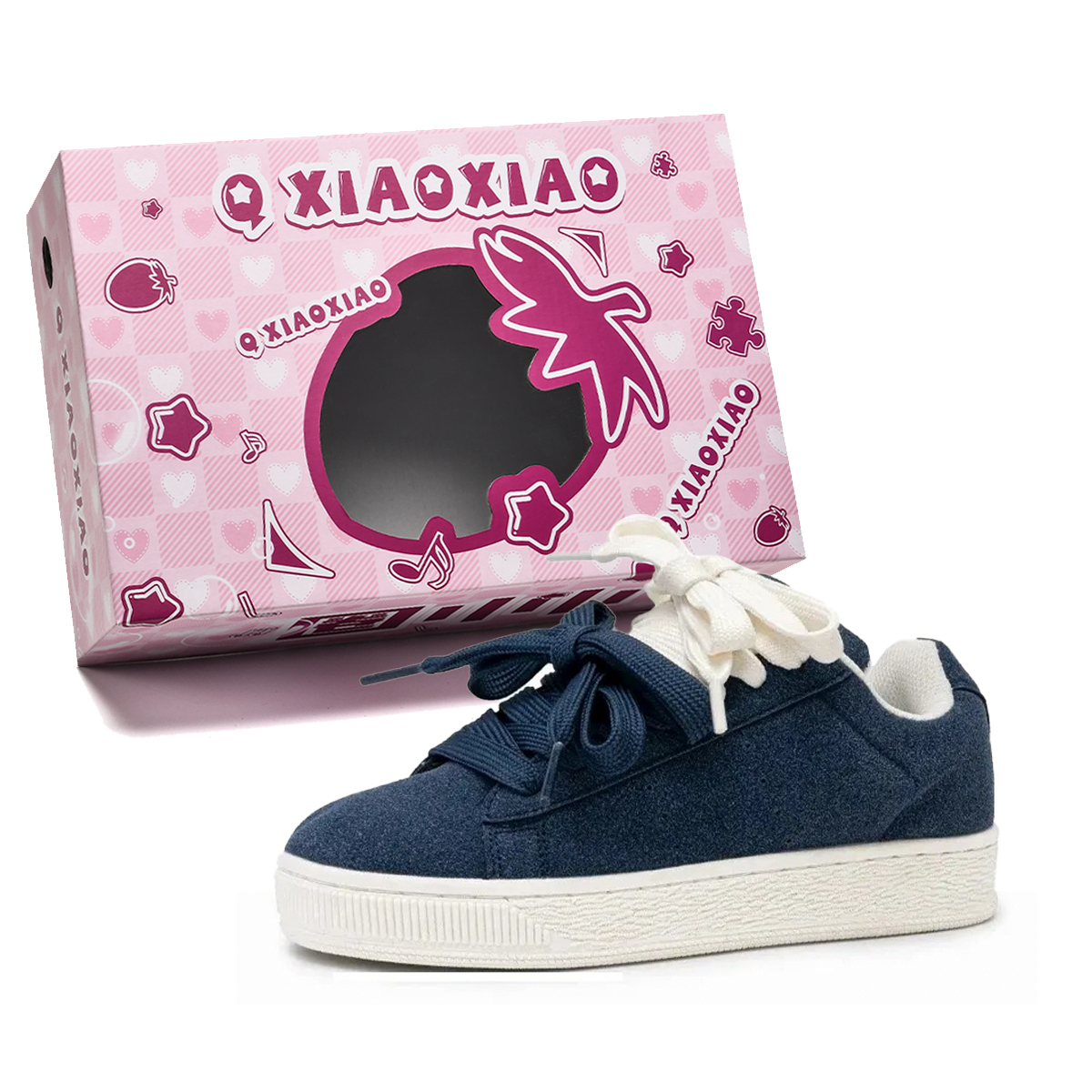 

Circle small Низкие скейтерские кроссовки унисекс темно-синие, цвет Navy Blue