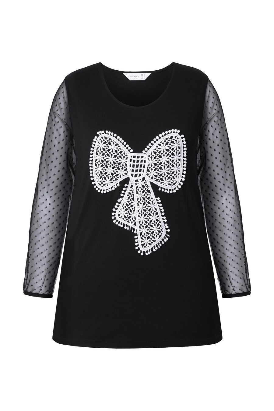 

Лонгслив MIAMODA, Black