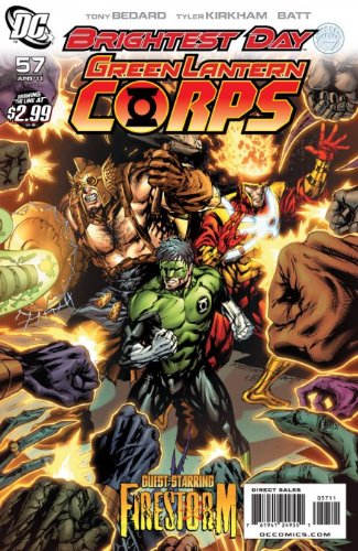 

Green Lantern Corps #57 "Firestorm Appearance" (DC COMICS)