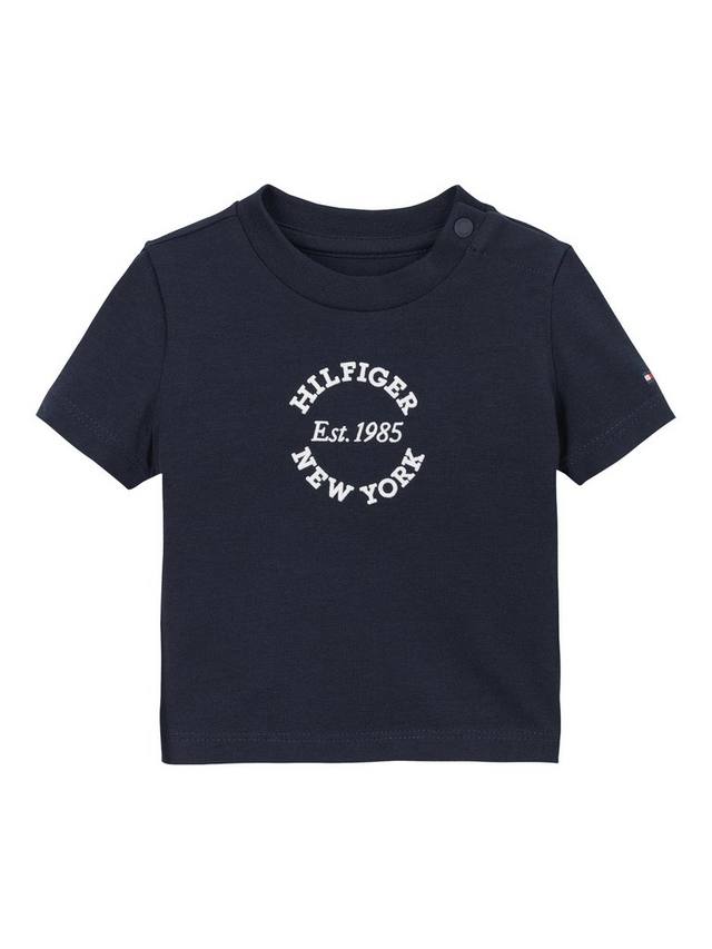 

Детская футболка с изображением нью-йорка Tommy Hilfiger, цвет Dark Night Navy