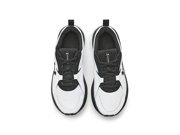 Кроссовки Charged Assert 11 Under Armour Kids, White/Black/Black — фото 3