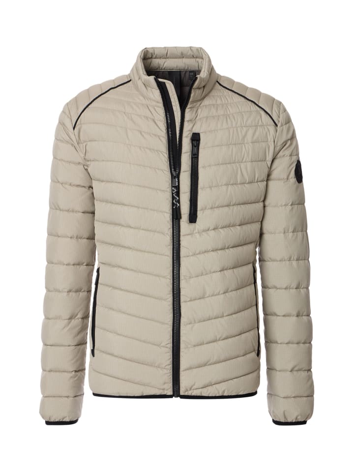 

Куртка белого и бежевого цвета CASAMODA