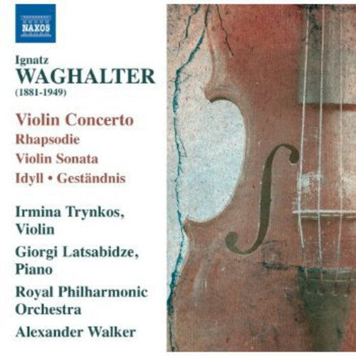 

CD диск Waghalter / Trynkos / Rpo / Walker: Violin Concerto Op 15