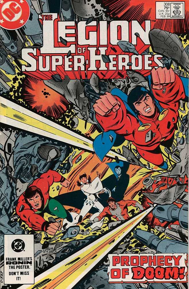

Legion of Super-Heroes, The (2nd Series), Edition# 308