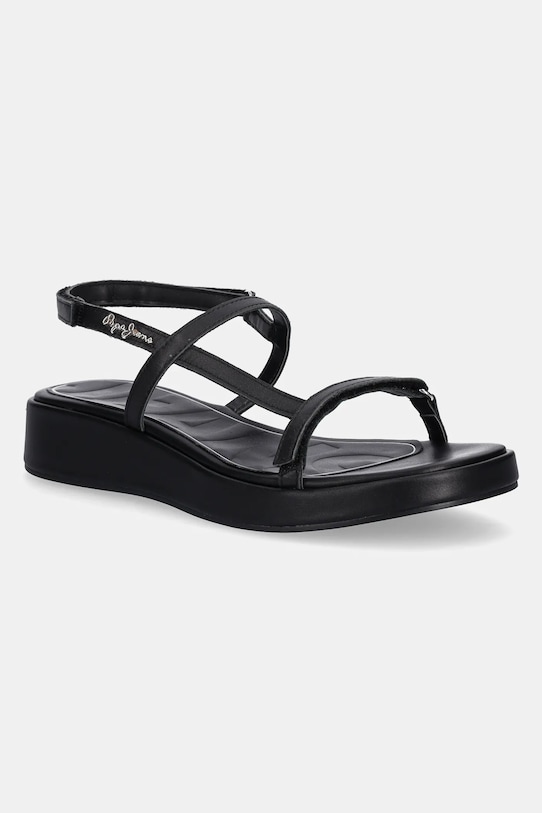 Кожаные сандалии Haru Mix Pepe Jeans, черный