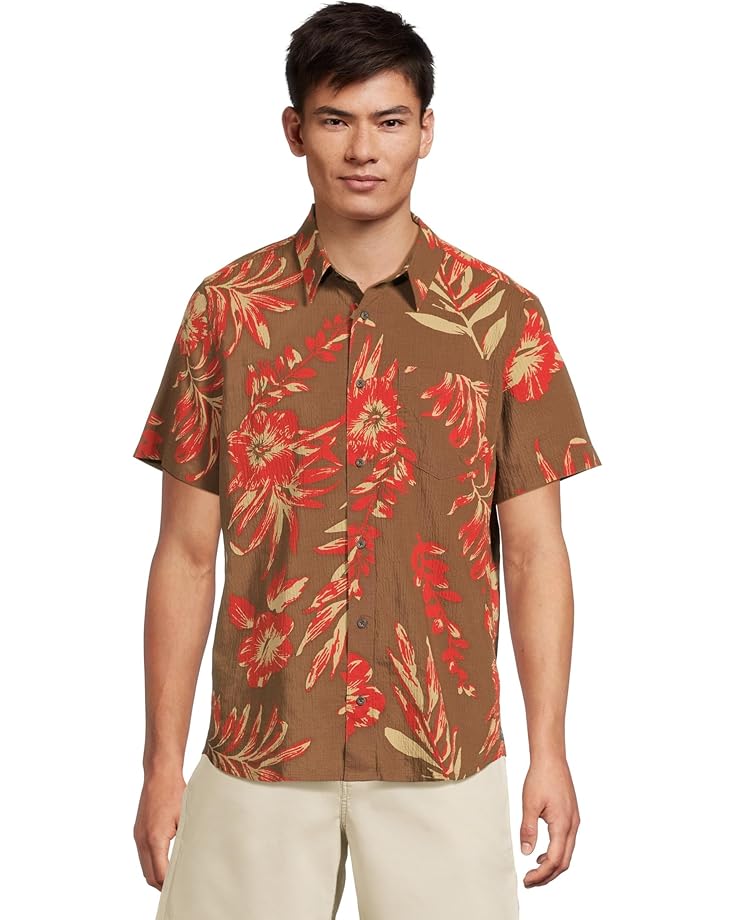 

Рубашка Toad&Co Fletcher Short Sleeve Shirt, цвет Partridge Hawaiian Print
