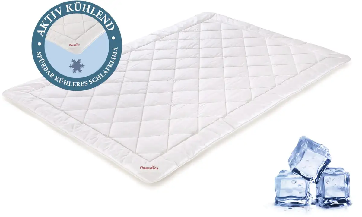 

Одеяло Paradies хлопковое "Cool Comfort Organic 155х220 см, белый