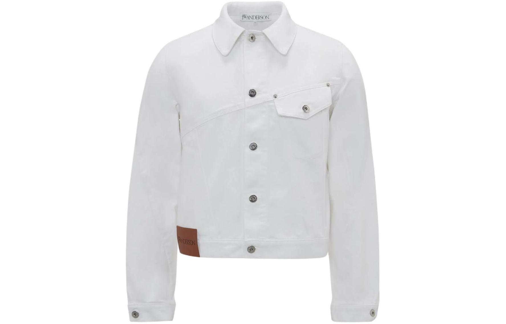 

Укороченная джинсовая куртка Twisted JW Anderson, белый
