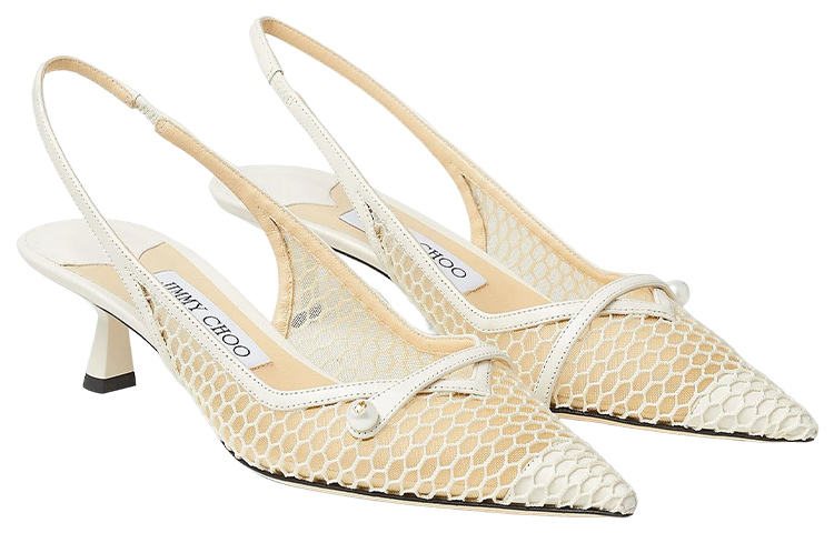 Амита 45мм Лодочки на Тонком Каблуке Jimmy Choo — фото 3