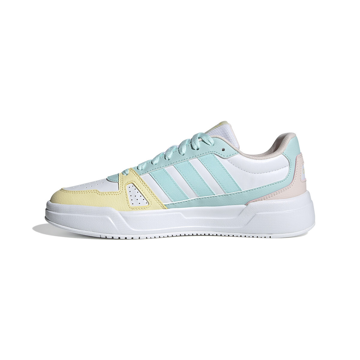 

Кроссовки adidas Skateboarding Shoes Women's Low-top White/yellow/blue/pink, цвет Multi Color Patches