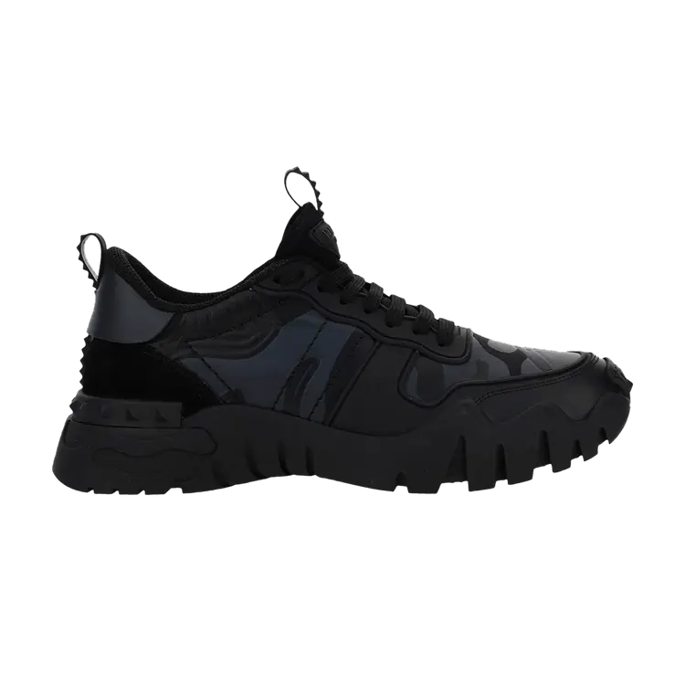 

Кроссовки Valentino Valentino Rockrunner Plus 'Camo - Black', черный