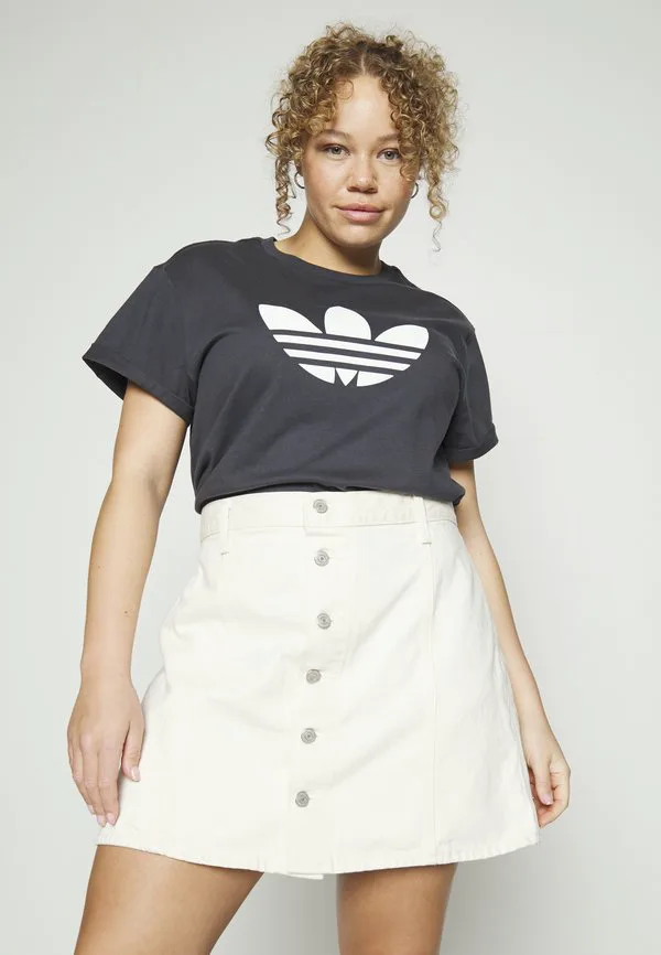Футболка с принтом Adidas Originals, Carbon — фото 4