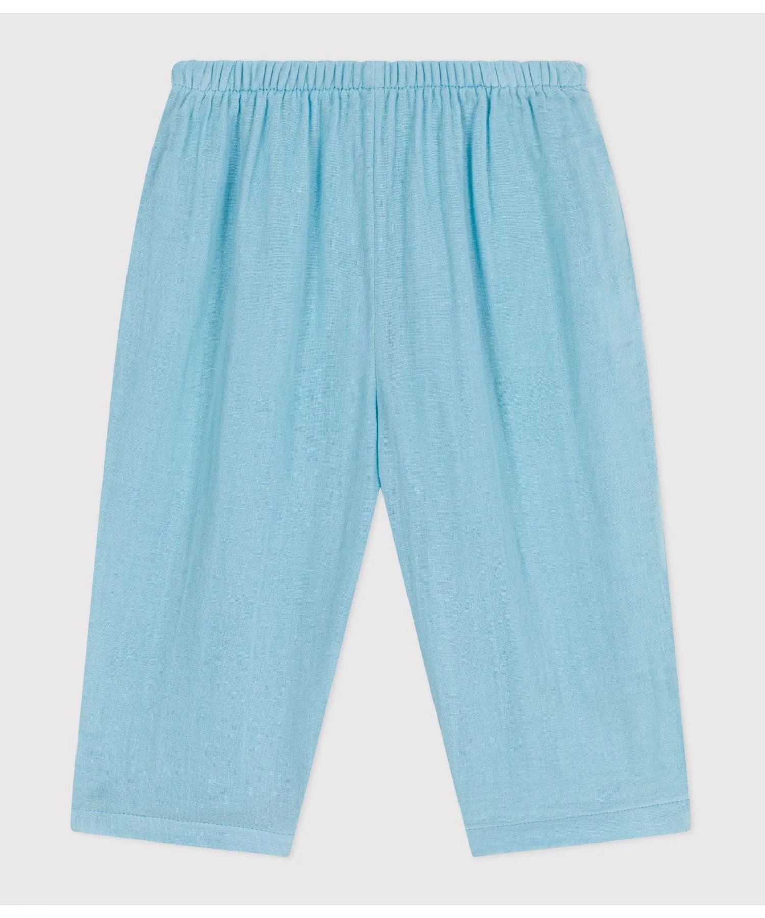 Детские брюки Petit Bateau хлопковые жёлтые — фото 4