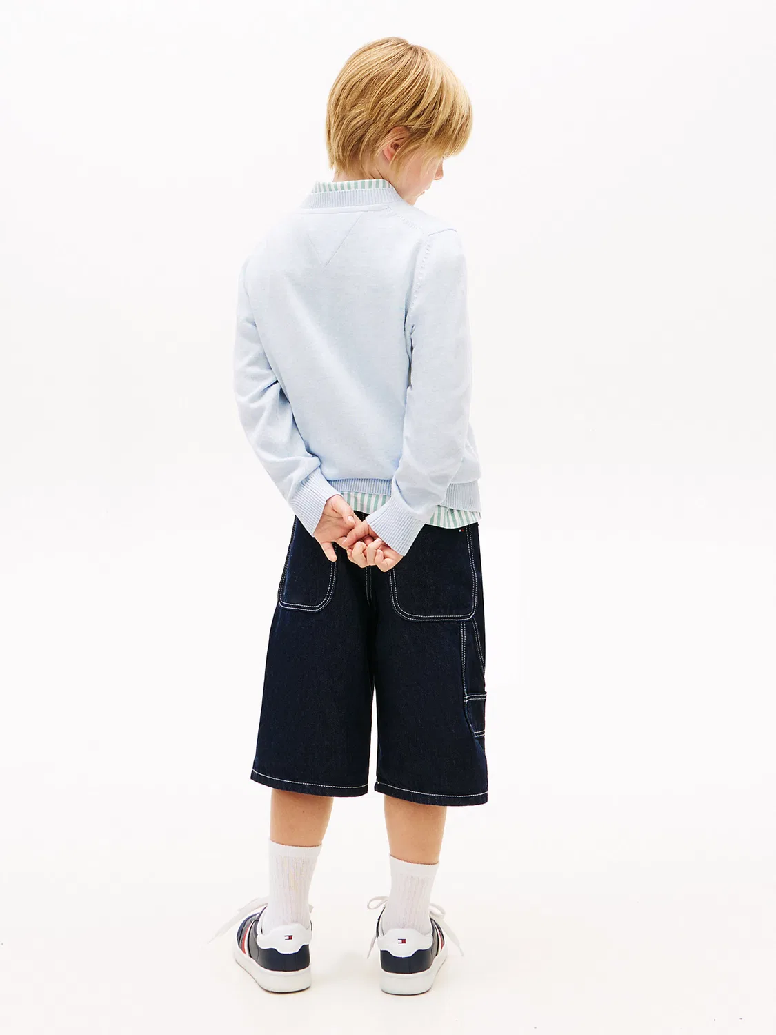 Свитер 'Essential' Tommy Hilfiger, Pastel Blue — фото 4