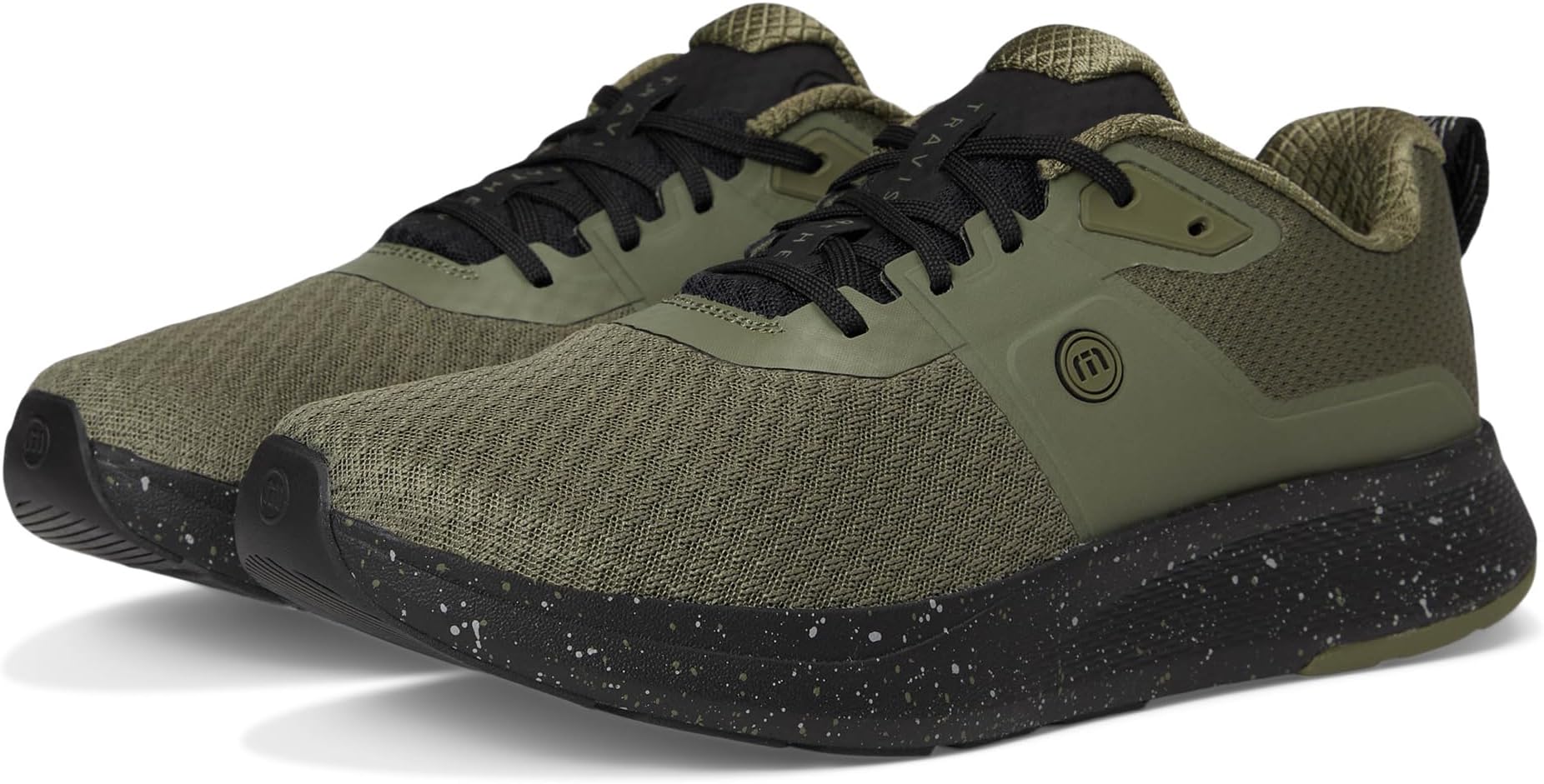 

Кроссовки TravisMathew The Nuage, цвет Olive/Black