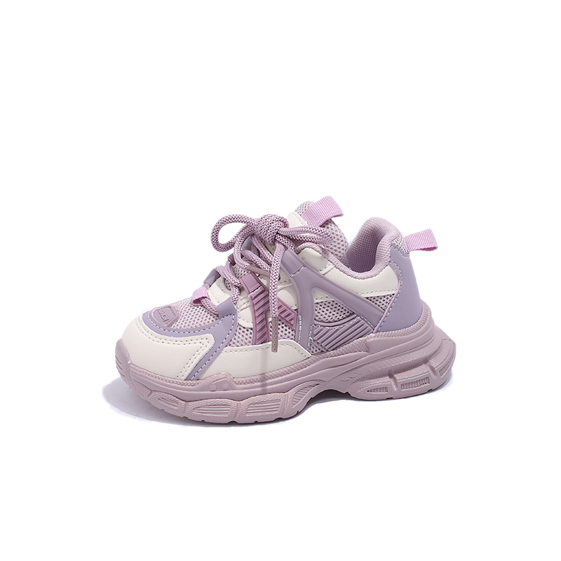 

Нескользящие, износостойкие, дышащие низкие повседневные кроссовки для детей SHIBU, фиолетовый