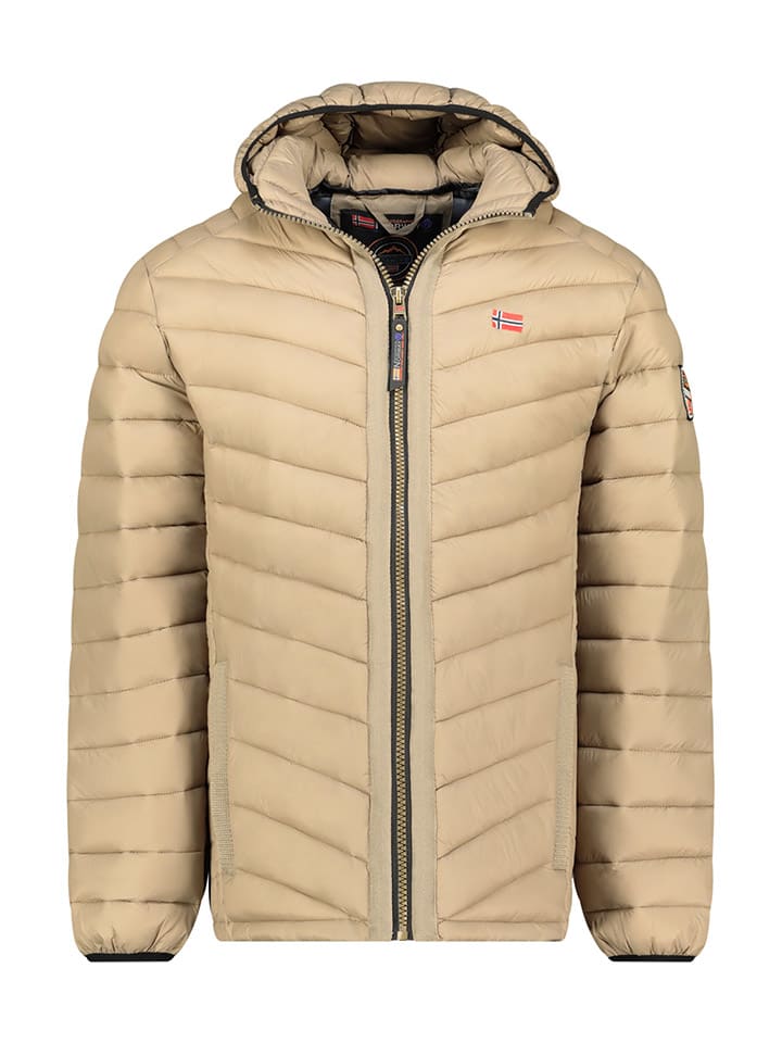 

Geographical Norway Стеганая куртка "Carliti" бежевого цвета