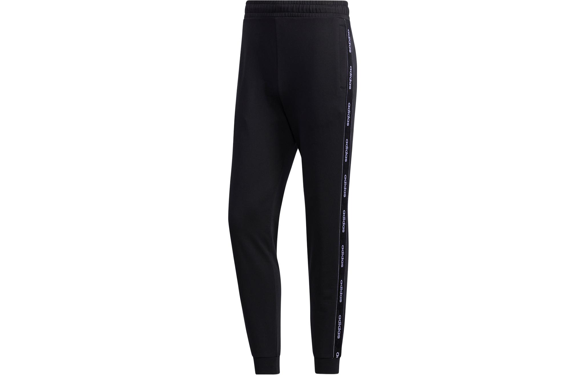 

Трикотажные спортивные штаны мужские черные Adidas Neo