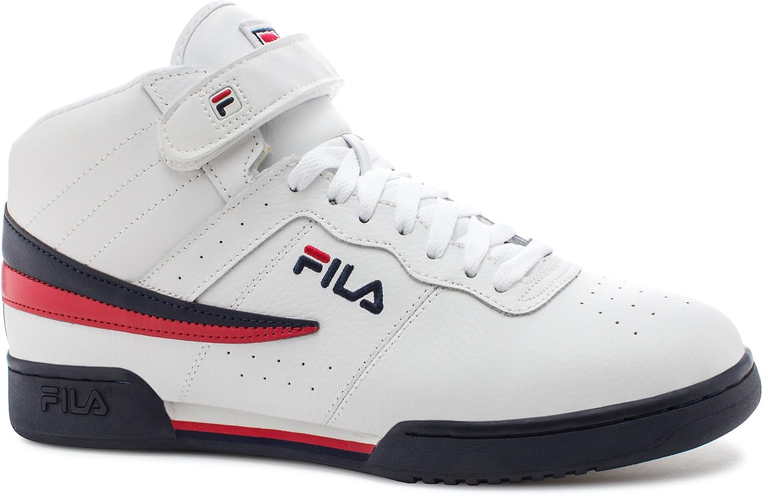 Мужские модные кроссовки Fila F-13 M, белый/темно-синий/красный — фото 2