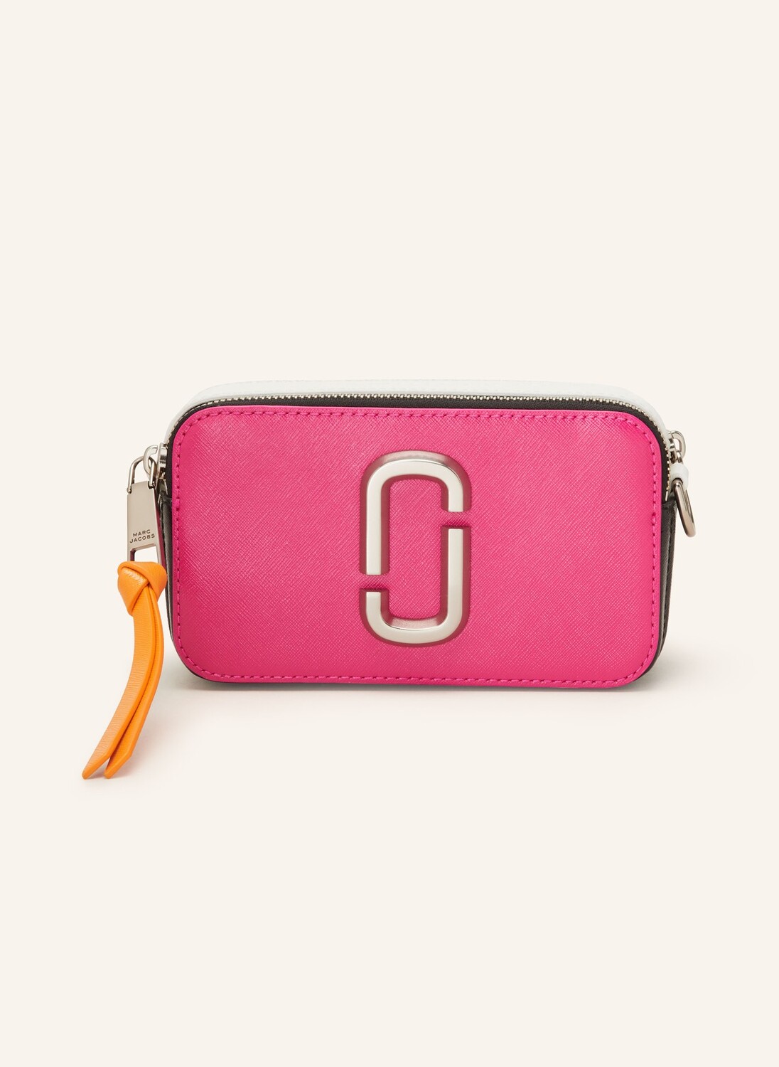 

Сумка на плечо из сафьяновой кожи snapshot MARC JACOBS, розовый