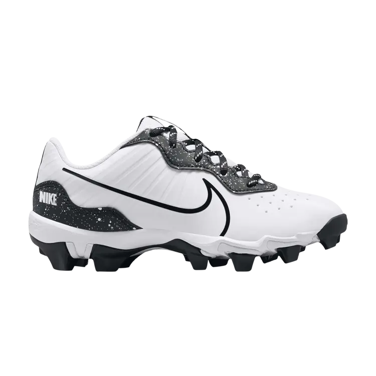 

Кроссовки Alpha Huarache 4 Keystone GS, цвет White Black Splatter